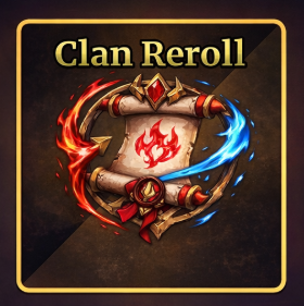 🔥 500 Clan Reroll | Precision Start ⚡ Instant Delivery | ⭐ RIVARO ⭐ - Image