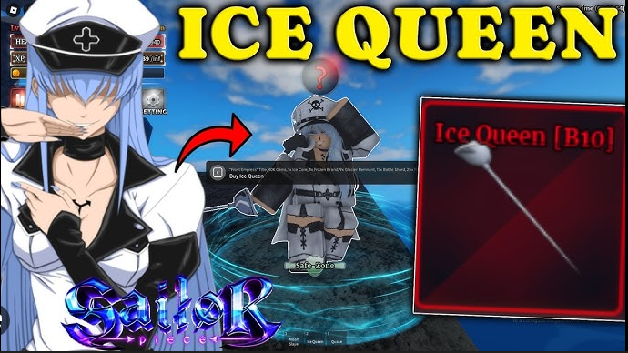 🔥 Ice Queen / Esdeath Set + F Move | Meta Build ⚡ Instant Delivery | ⭐ RIVARO ⭐ - Image