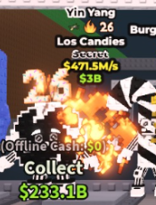 ☯️ Los Candies | Yin Yang | SECRET 💎 | 3 Traits | 471.5M/s | TOP-TIER ITEM | CHEAPEST ITEM 💸 | INSTANT DELIVERY ⚡ - Image