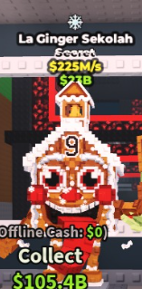 🔥 La Ginger Sekolah | SECRET 💎 | 1 Trait | 225M/s | HIGH-VALUE ITEM | CHEAPEST ITEM 💸 | INSTANT DELIVERY ⚡ - Image