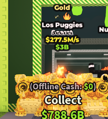 💎 Los Puggies | GOLD 🥇 | SECRET 💎 | 2 Traits 🧬 | 277.5 M/s 💰 | 🔥 HIGH‑VALUE ITEM | INSTANT DELIVERY ⚡ - Image