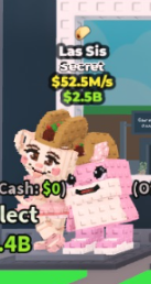 🔥 Las Sis | SECRET 💎 | 1 Trait | 52.5M/s | CHEAPEST ITEM 💸 | INSTANT DELIVERY ⚡ - Image