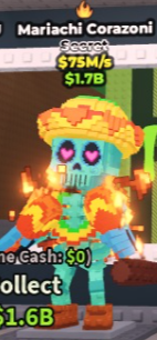 🔥 Mariachi Corazoni | SECRET 💎 | 1 Trait | 75M/s | CHEAPEST ITEM 💸 | INSTANT DELIVERY ⚡ - Image
