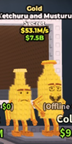 🥇 Ketchuru and Musturu | Gold | SECRET 💎 | 53.1M/s | CHEAPEST ITEM 💸 | INSTANT DELIVERY ⚡ - Image