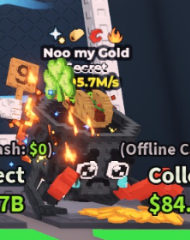 🔥 Noo my Gold | SECRET 💎 | 4 Traits | 195.7M/s | HIGH-VALUE ITEM | CHEAPEST ITEM 💸 | INSTANT DELIVERY ⚡ - Image