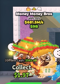 🔥 Money Money Bros | SECRET 💎 | 3 Traits | 681.5M/s | TOP-TIER ITEM | CHEAPEST ITEM 💸 | INSTANT DELIVERY ⚡ - Image