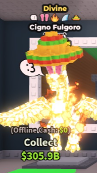 ✨ Cigno Fulgoro | Divine | SECRET 💎 | 5 Traits | 620M/s | TOP-TIER ITEM | CHEAPEST ITEM 💸 | INSTANT DELIVERY ⚡ - Image