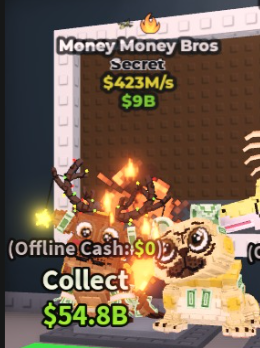 🔥 Money Money Bros | SECRET 💎 | 2 Traits | 423M/s | TOP-TIER ITEM | CHEAPEST ITEM 💸 | INSTANT DELIVERY ⚡ - Image