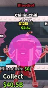 🩸 Chillin Chilli | Bloodrot | SECRET 💎 | 1 Trait | 125M/s | HIGH-VALUE ITEM | CHEAPEST ITEM 💸 | INSTANT DELIVERY ⚡ - Image
