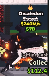 🔥 Orcaledon | SECRET 💎 | 1 Trait | 240M/s | HIGH-VALUE ITEM | CHEAPEST ITEM 💸 | INSTANT DELIVERY ⚡ - Image