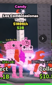 💎🍬 Los Combinasionas | Candy | SECRET 💎 | 2 Traits | $180M/s | CHEAPEST ITEM 💸 | INSTANT DELIVERY ⚡ - Image