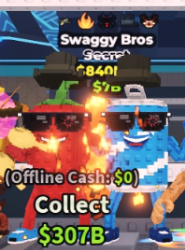🔥 Swaggy Bros | SECRET 💎 | 5 Traits | 840M/s | TOP-TIER ITEM | CHEAPEST ITEM 💸 | INSTANT DELIVERY ⚡ - Image