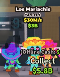 🔥 Los Mariachis | SECRET 💎 | 30M/s | CHEAPEST ITEM 💸 | INSTANT DELIVERY ⚡ - Image