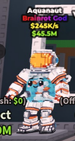 💎🌊 Aquanaut | Brainrot God | SECRET 💎 | $245K/s | CHEAPEST ITEM 💸 | INSTANT DELIVERY ⚡ - Image