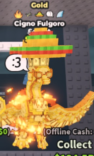 🥇 Cigno Fulgoro | Gold | SECRET 💎 | 5 Traits | 415M/s | TOP-TIER ITEM | CHEAPEST ITEM 💸 | INSTANT DELIVERY ⚡ - Image