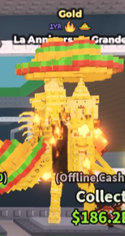 🥇 La Anniversary Grande | Gold | SECRET 💎 | 3 Traits | 787.5M/s | TOP-TIER ITEM | CHEAPEST ITEM 💸 | INSTANT DELIVERY ⚡ - Image