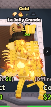 🥇 La Jolly Grande | Gold | SECRET 💎 | 4 Traits | 442.5M/s | TOP-TIER ITEM | CHEAPEST ITEM 💸 | INSTANT DELIVERY ⚡ - Image