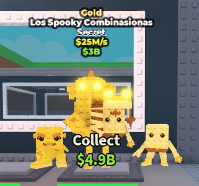 🥇 Los Spooky Combinasionas | Gold | SECRET 💎 | 25M/s | CHEAPEST ITEM 💸 | INSTANT DELIVERY ⚡ - Image