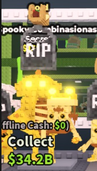 🥇 Los Spooky Combinasionas | Gold | SECRET 💎 | 2 Traits | 135M/s | HIGH-VALUE ITEM | CHEAPEST ITEM 💸 | INSTANT DELIVERY ⚡ - Image