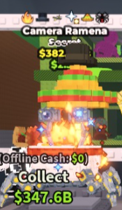 🔥 Camera Ramena | SECRET 💎 | 6 Traits | 382.5M/s | TOP-TIER ITEM | CHEAPEST ITEM 💸 | INSTANT DELIVERY ⚡ - Image