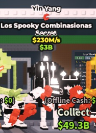 ☯️ Los Spooky Combinasionas | Yin Yang | SECRET 💎 | 1 Trait | 230M/s | HIGH-VALUE ITEM | CHEAPEST ITEM 💸 | INSTANT DELIVERY ⚡ - Image