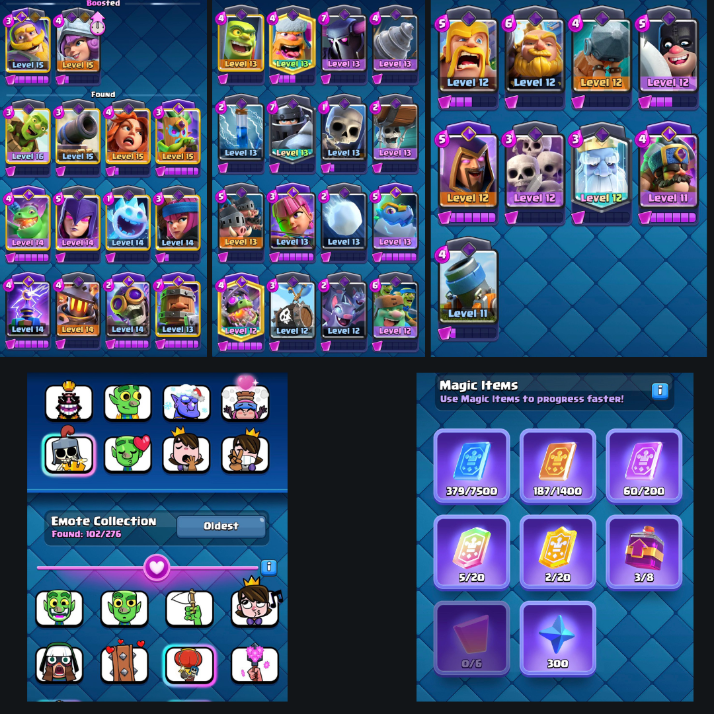 ♦️ Level 57 ♦️👑 KT 15 👑 Clash Royale Account ⚔️ 10000 Trophies⭐ 11 Evolutions and 1 Level 16 Max ⭐ Full Email Access | Instant Delivery - Image 3
