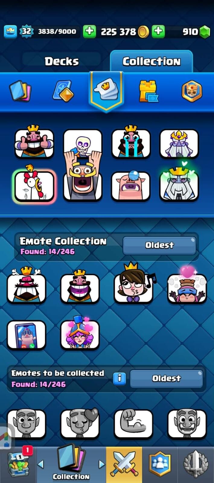 KT 11 Clash Royale Account ⚔️ 6329 Trophies ⭐ 108 Cards • 3 Evolutions ⭐ Full Email Access | Instant Delivery - Image 2