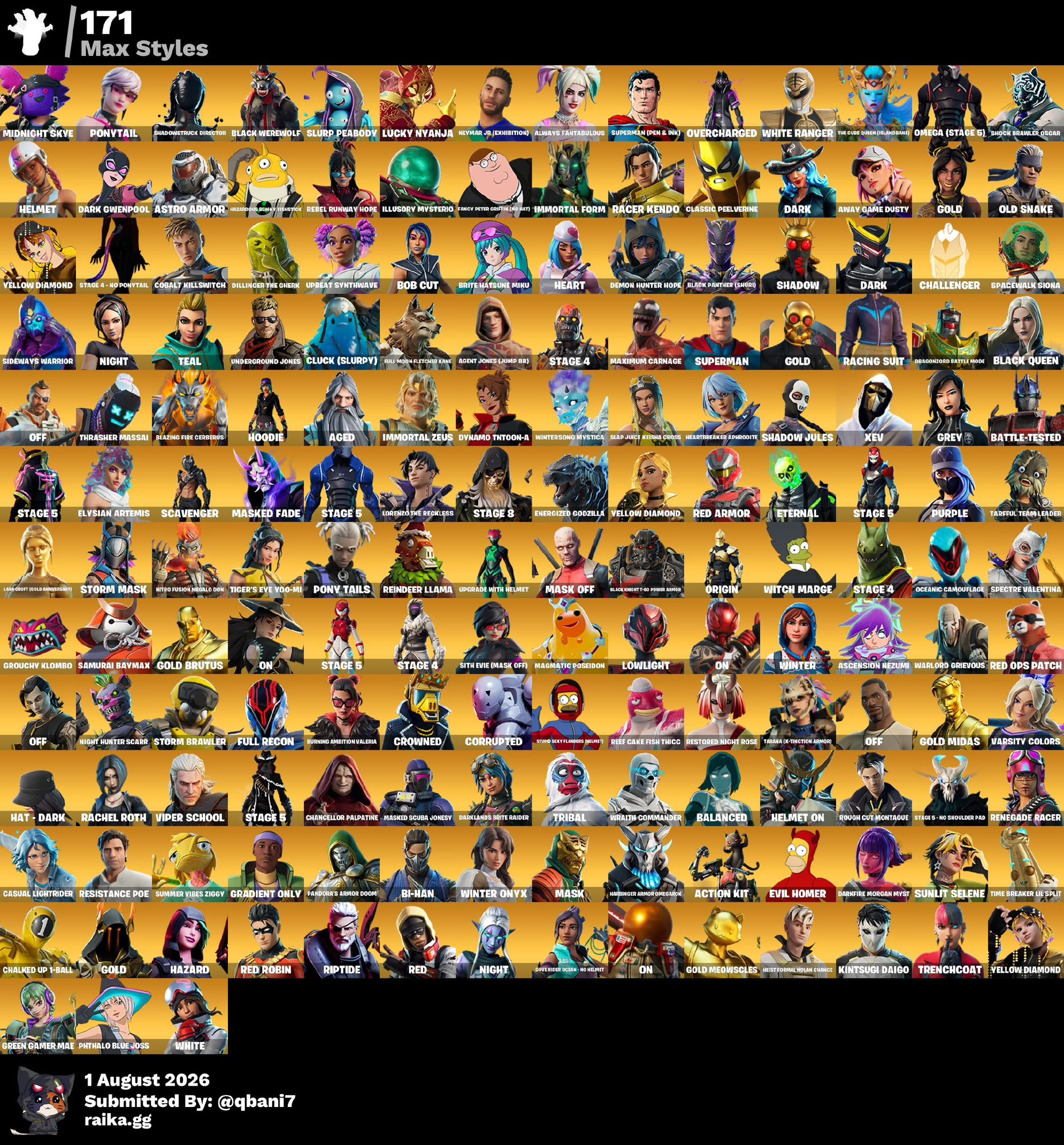 Fortnite Epic Account -skins: Over 438 - pickaxes: Over 450 - Emotes: Over 340 - Level 310 - instant Delivey - Image 1