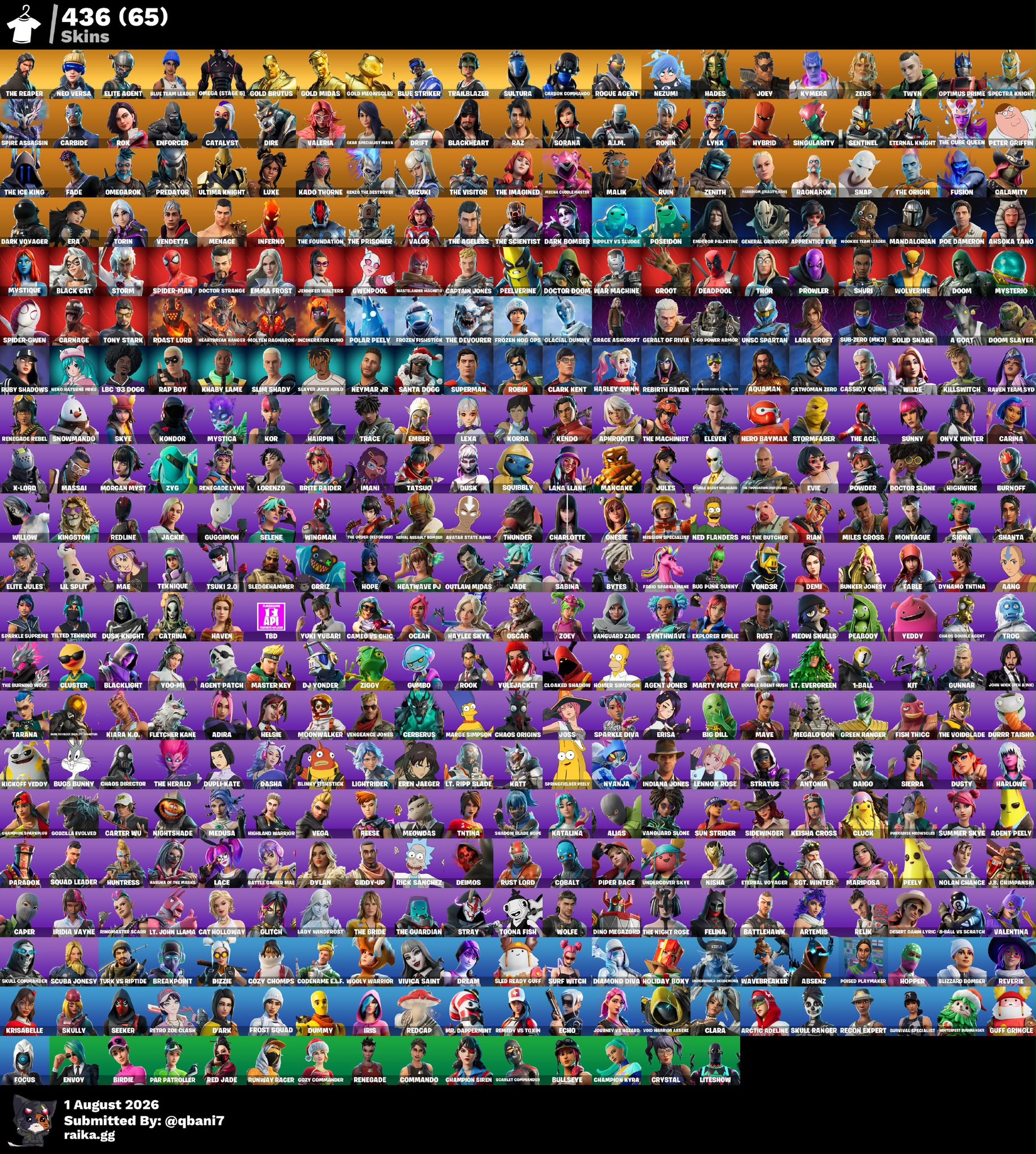 Fortnite Epic Account -skins: Over 438 - pickaxes: Over 450 - Emotes: Over 340 - Level 310 - instant Delivey - Image 4