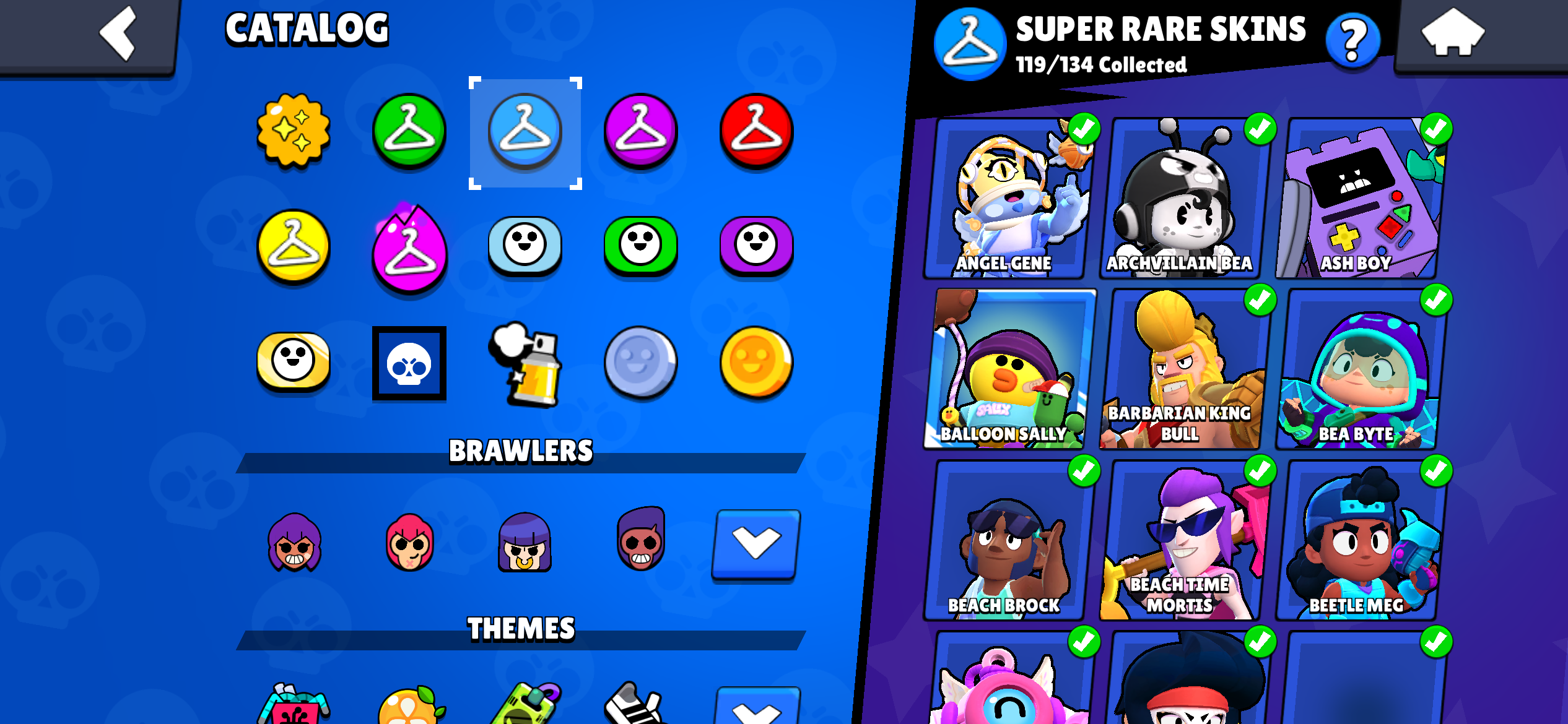89k Trophies | 104/104 Brawler All Power 11 | 557 Skins| OG Account 2018 | 83 HyperCharge - Image 5
