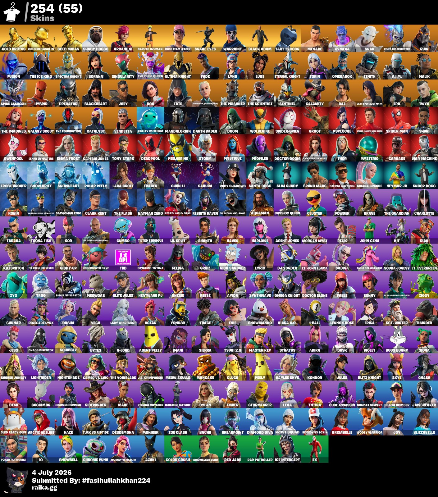 OgSTW vbucks farmable account - Image 1