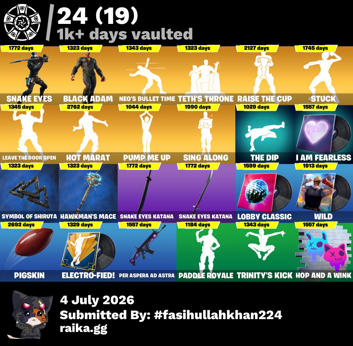 OgSTW vbucks farmable account - Image 7