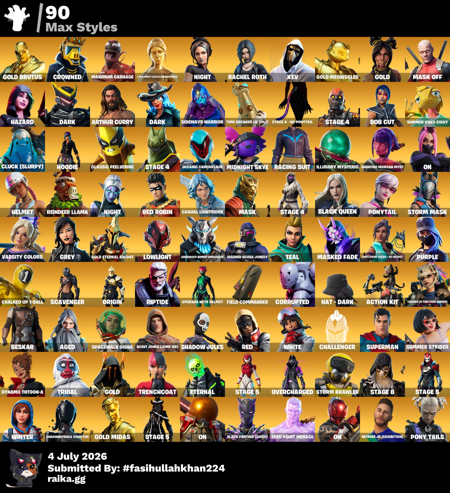 OgSTW vbucks farmable account - Image 6