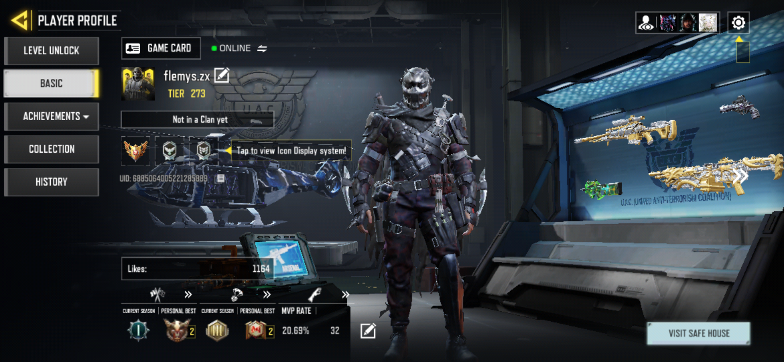 ACCOUNT FREE FIRE AND CALL OF DUTY MOBILE FULL ACCESS - Image 6