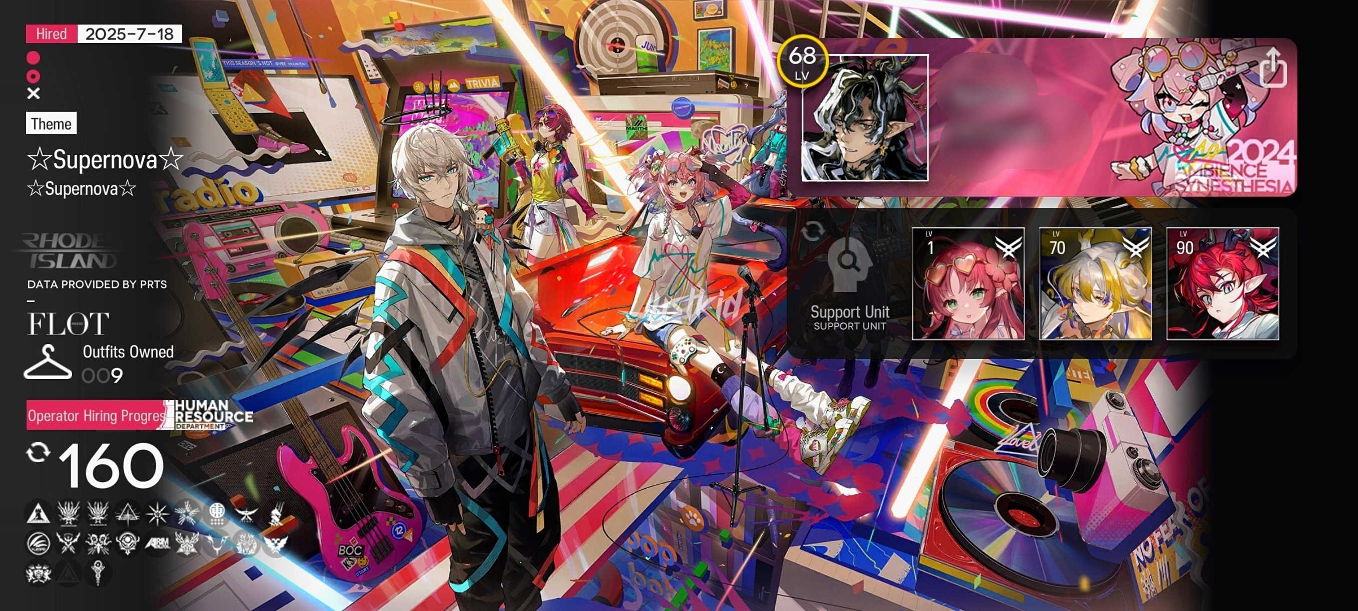 ARKNIGHTS GLOBAL EARLY-MID 23*6 , 4 LIMITED WANG,SHU,YU,EXUSIAI ALTER , TRAGODIA,CHEN DAWNSTREAK,NYMPH,THORN ALTER,GOLDENGLOW,EYJA,POZEMKA,NASTI,STAINLESS,SILVERASH - Image 5