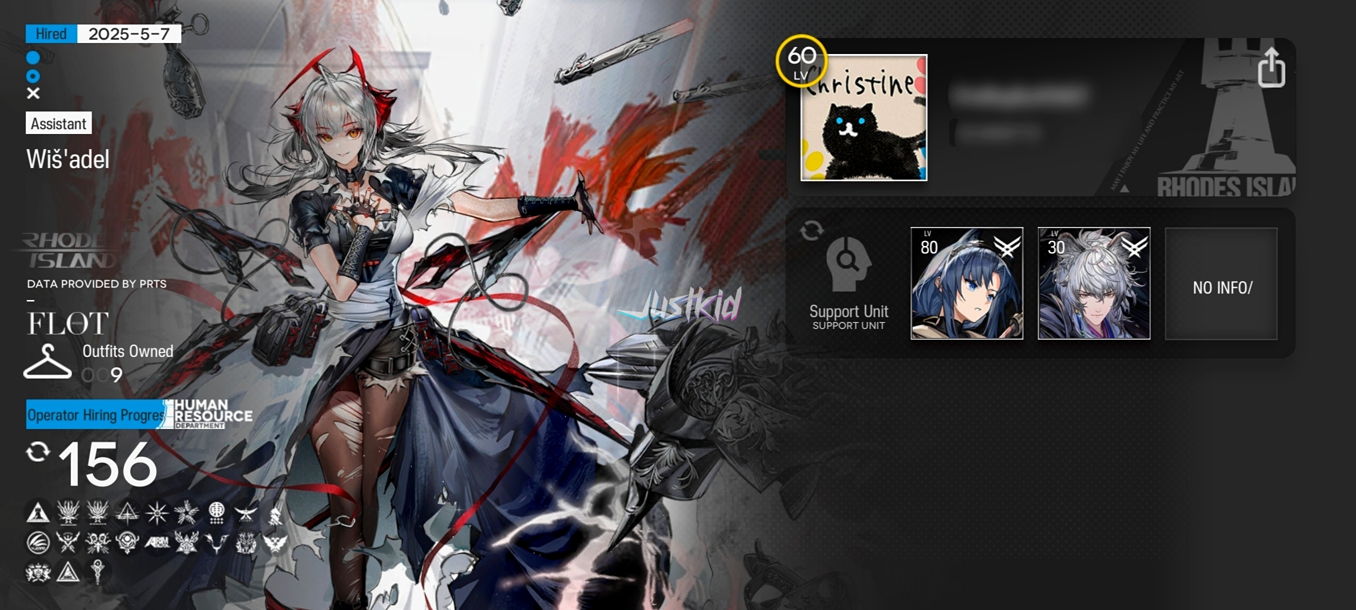 ARKNIGHTS GLOBAL MIDGAME 21*6 , 5 LIMITED WISADEL,WANG,CHONGYUE,YU,SILVERASH ALTER , PRAMANIX ALTER,NECRASS,ULPIANUS,NASTI,INES,KALTSIT,BAGPIPE,LIN,POZEMKA - Image 5