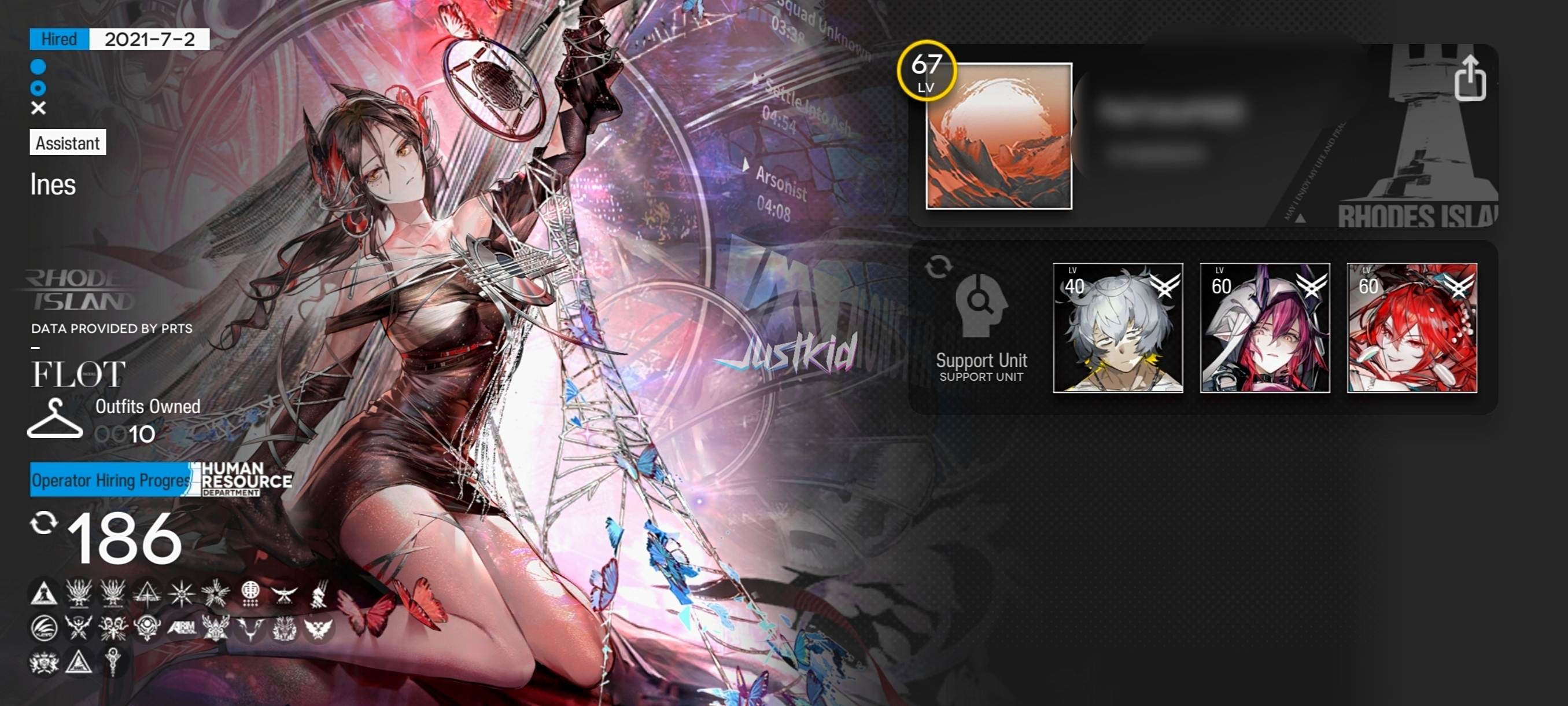 ARKNIGHTS GLOBAL MIDGAME 22*6 , 2 LIMITED VIRTUOSA,PEPE , TYPHON,NECRASS,ASCALON,MLYNAR,LEMUEN,INES,DEGENBRECHER,NARANTUYA,JESSICA ALTER,THORN,BLAZE,SCHWARZ,EBENHOLZ - Image 5