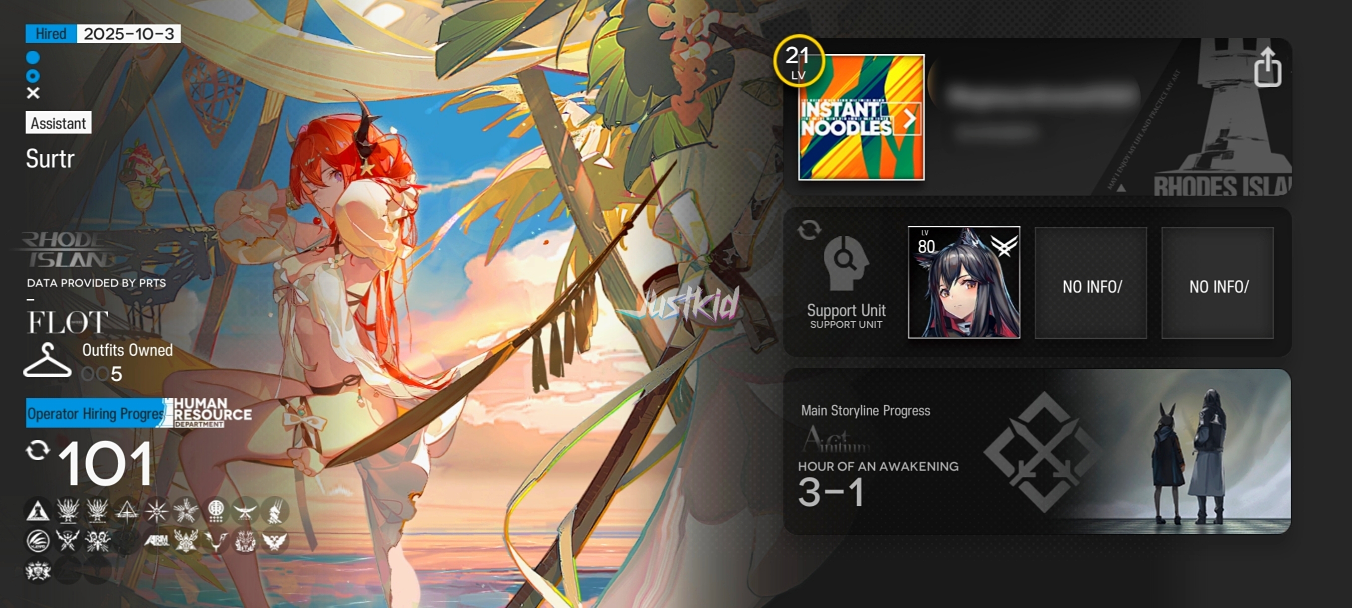 ARKNIGHTS GLOBAL STARTER 7*6 , SURTR,ASCALON,BAGPIPE,GOLDENGLOW,SILVERASH,EXUSIAI,SCHWARZ - Image 4