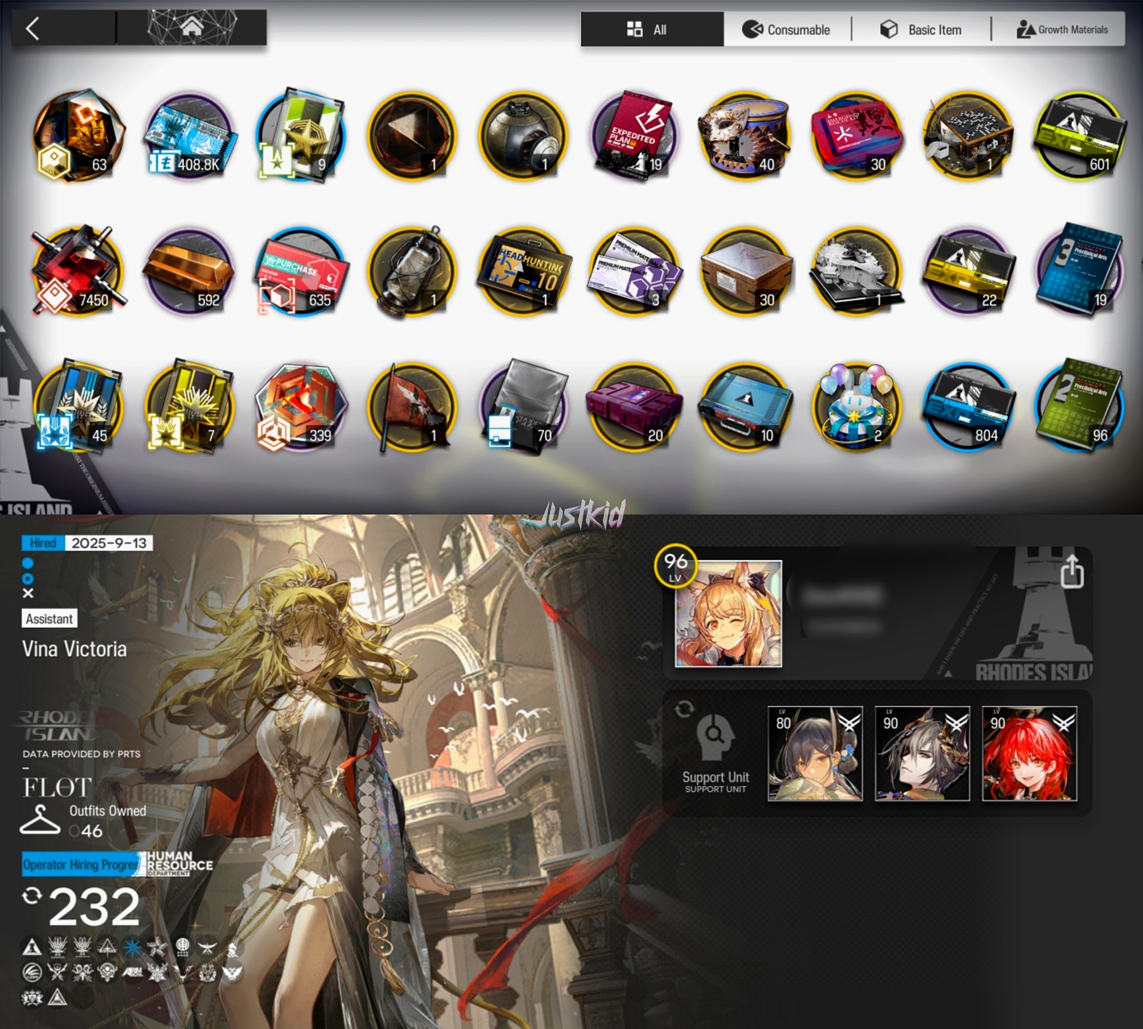 ARKNIGHTS GLOBAL MIDGAME 42*6 , 3 LIMITED EXU ALTER,HOSHI ALTER,VIRTUOSA , PRAMANIX ALTER,TRAGODIA,MON3TR,HARUKA,ULPIANUS,ASCALON,TYPHON,INES,CHEN DAWNSTREAK,THORN,HORN,GOLDENGLOW,VINA,SARIA,REED ALTE - Image 5
