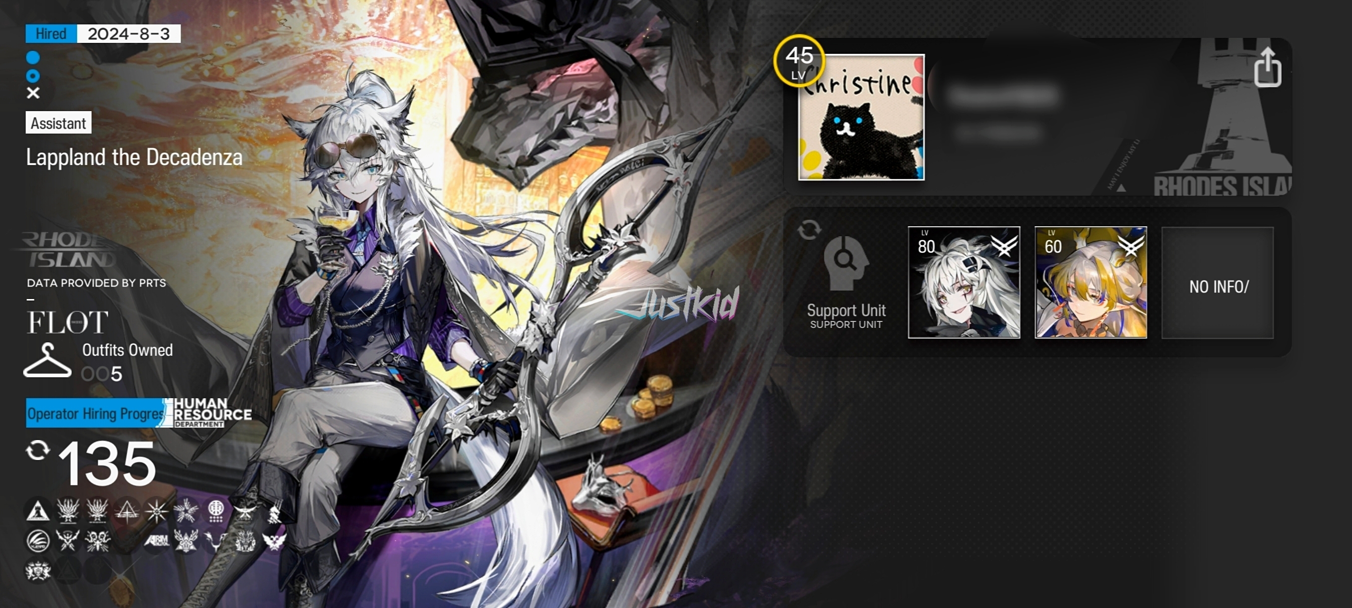 ARKNIGHTS GLOBAL EARLYMID 17*6 , 2 LIMITED LAPPLAND ALTER,SHU , HARUKA,ULPIANUS,LEMUEN,THORN,BLAZE,SURTR,REED ALTER,QIUBAI,EXUSIAI,DOROTHY,VULPISFOGLIA,GLADIA,LEE,ZUO LE - Image 4