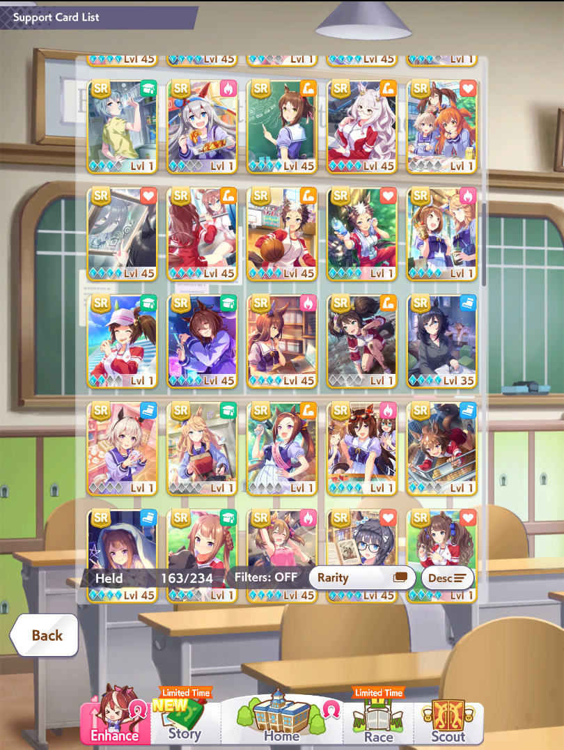 Global Rank SS | KB MLB + Tachyon MLB + SC LB3 + LH LB2 + FM LB2 | 34 Uma | 14k Carrats | Rainbow Uncap 1x + Shard 16x - Image 6
