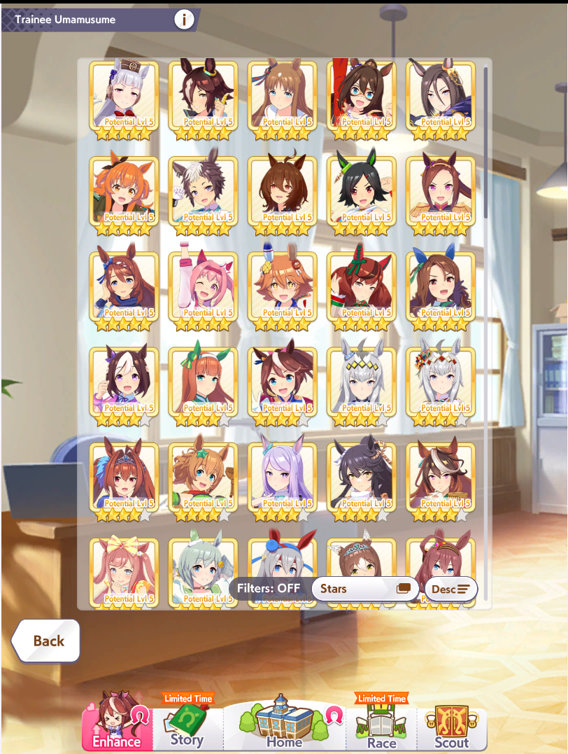 WHALE GLOBAL RANK SS / 56 UMAS (Many 5* and 4*) / Kitasan MLB + SuperCreek MLB + FineMotion MLB + Tachyon MLB + Light Hello LB3 | 72 SSR (32 SSR MLB) - Image 8