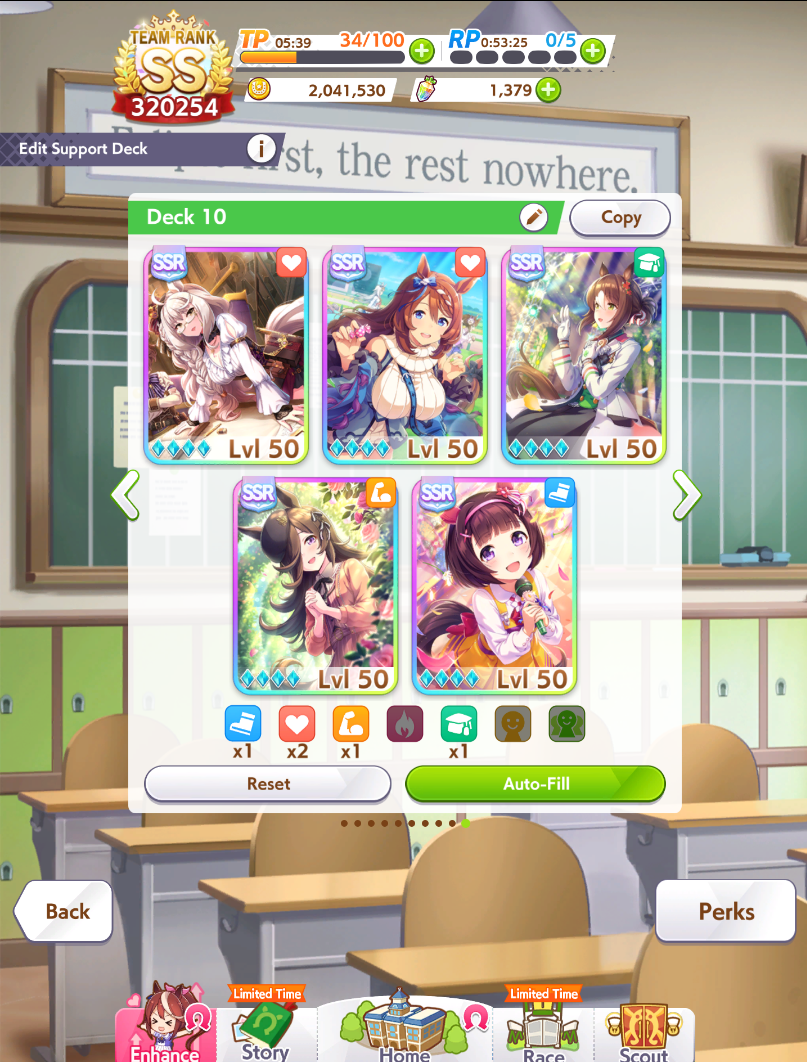 WHALE GLOBAL RANK SS / 56 UMAS (Many 5* and 4*) / Kitasan MLB + SuperCreek MLB + FineMotion MLB + Tachyon MLB + Light Hello LB3 | 72 SSR (32 SSR MLB) - Image 1