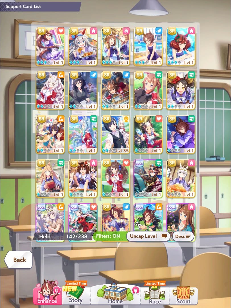 GLOBAL (SS3) / BD Unset | 36k Carrats | KB MLB + Agnes MLB + Light Hello MLB | Many SR mlb | B3 Uma: OG Teio, OG Oguri, Maruzensky, Taiki Shuttle, Seeking the P - Image 6