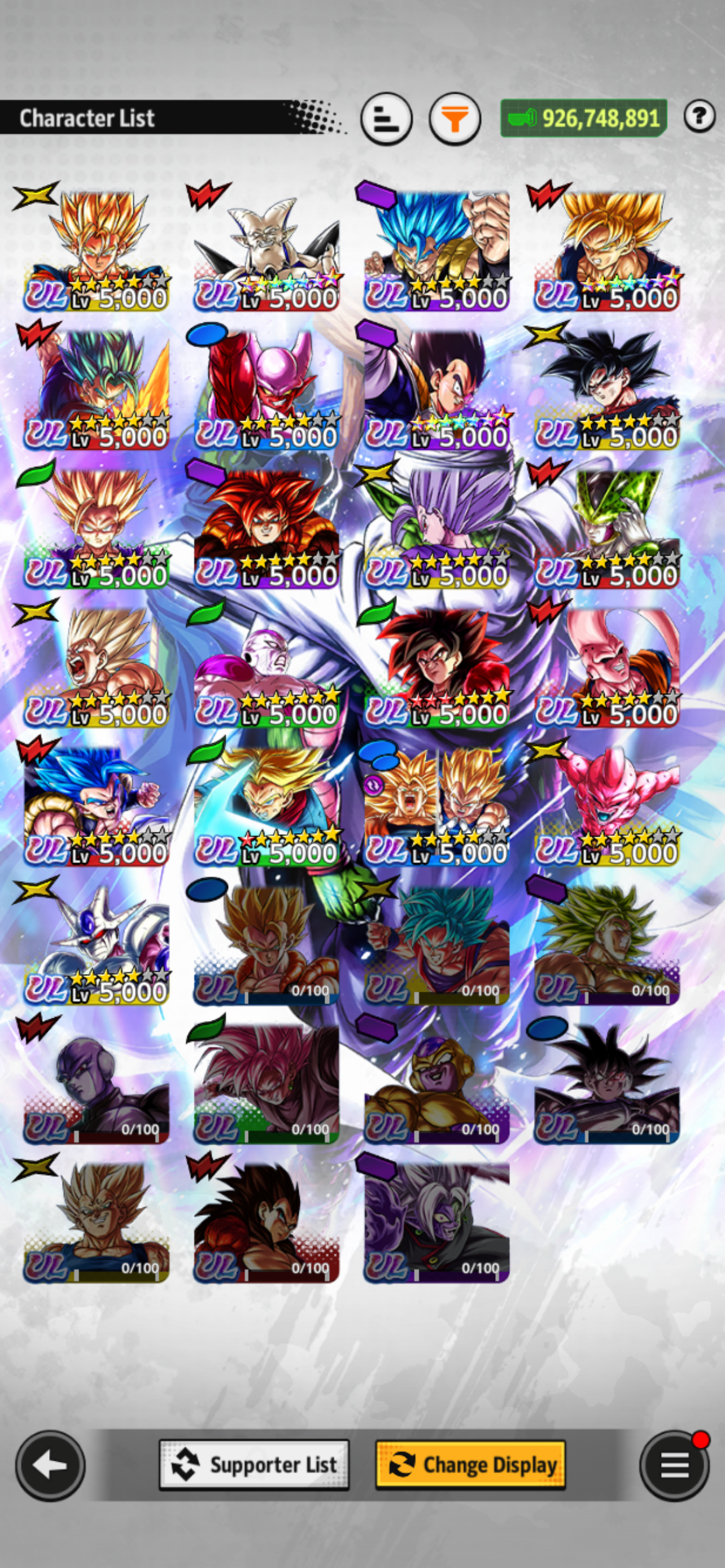 dragon ball legends whale account 430 lvl - Image 4
